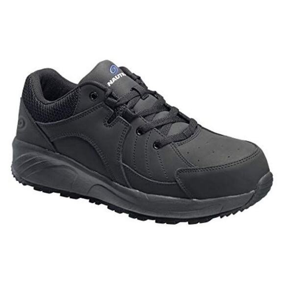 Nautilus Safety Footwear Guard Composite Toe Athletic Work Shoe Black 6.5 NWT - Picture 1 of 3